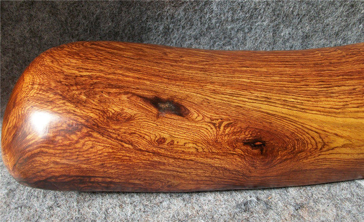 缅甸白酸枝木枕头 漂亮纹理花枝木水波纹凉枕 防颈椎 红木保健枕