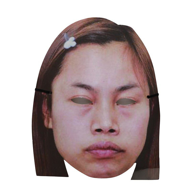 人皮面皮 仿真人 易容结婚道具人皮面皮易容仿假人脸皮面具头套男