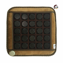 Bianmei Kang Xuan yellow brown electric heating natural office chair cushion hyperthermia far infrared