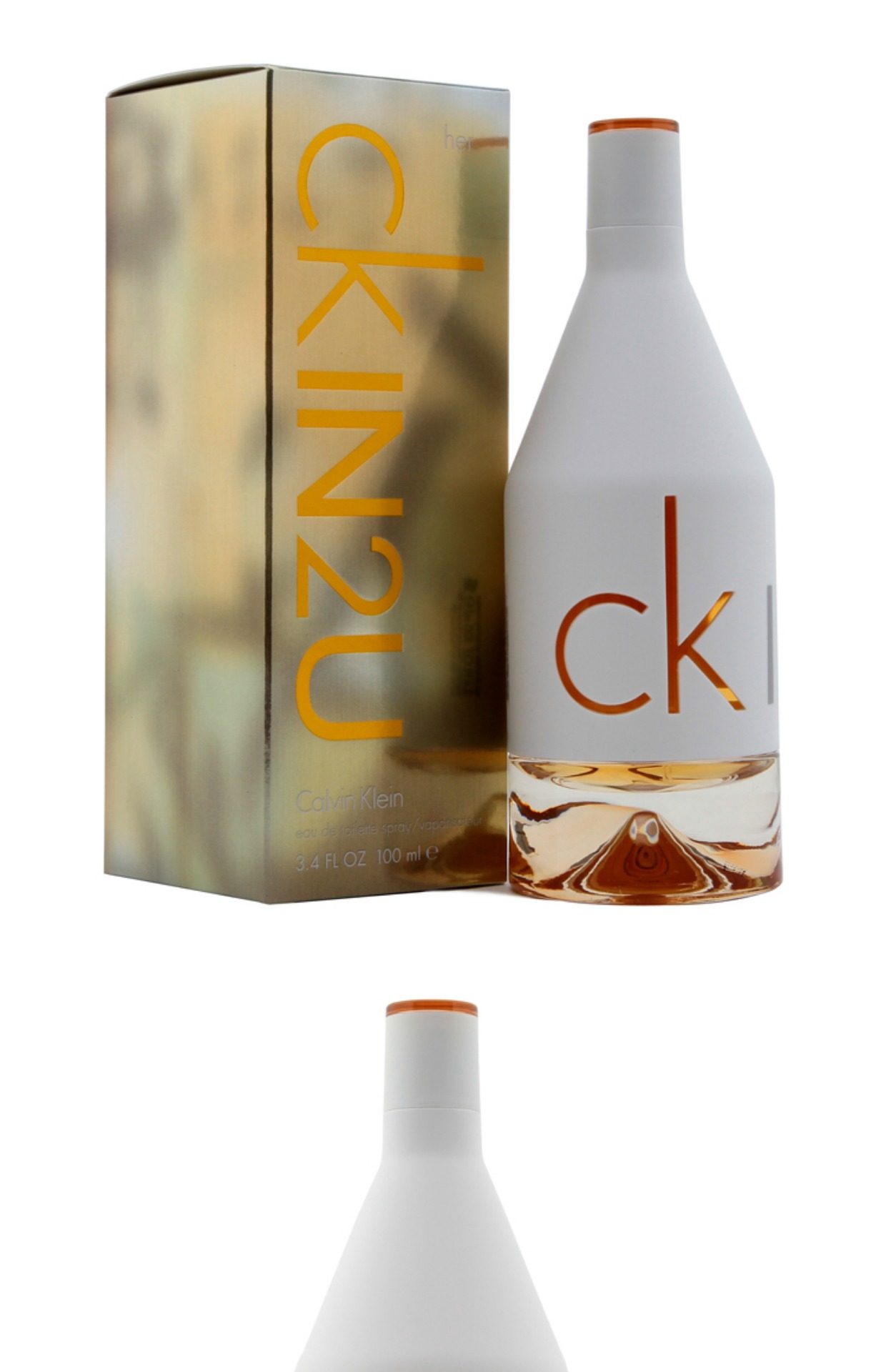 专柜正品 ck凯文克莱 in2u喜欢你女士香水50ml香港代购 持久淡香