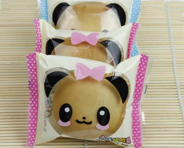 雅佳福小熊奶黄包夹心面包营养早餐零食糕点散称500g低价促销_7折现价