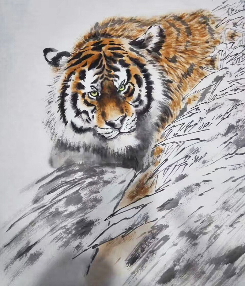 国画毛笔套装画画专业工具工笔画写意专用笔学生初学者山水大白云