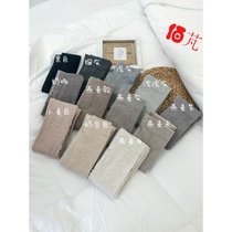 Spring and autumn Curry bottled stockings womens thin autumn and winter oatmeal White pantyhose stockings