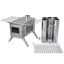 WINNERWELL Nomad View Stove tent Stove-L wood Stove with side window winter camping