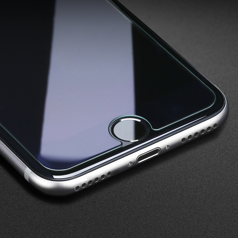 倍思iPhone7钢化膜苹果7Plus全屏蓝光7P手机纳米防爆透明贴膜i7七产品展示图3