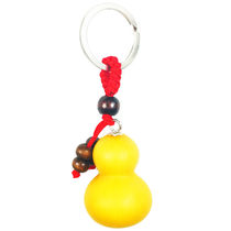 Evil spirits pendant portable mens womens mens small gourd keychain Lucky evil spirits safe car jewelry keys