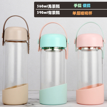 6.9元包邮 匡迪双层玻璃杯360ml