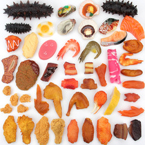 Simulated braised meat pieces chicken legs chicken wings food food model childrens toys shooting props sample decoration decoration