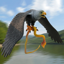 Large simulation Eagle model plastic simulation animal bird toy pinching called Golden Eagle wild goose bald eagle big Peng