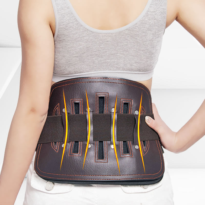 自发热护腰带保暖防寒腰间盘钢板护腰支撑中脉腰椎腰托男女腰围疼