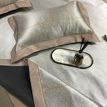 Ice silk mat three-piece set 1 8m bed double single 1 5m summer summer air conditioning mat soft washable folding