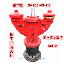 Factory direct outdoor fire hydrant Underground hydrant SA100-65-1 6 outdoor hydrant fire hydrant above ground bolt