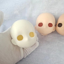 Homemade secondary meta-BJD Practicing Makeup Head Microblemish White Head Can Be Matched with General 60% BJD Body Three Skin