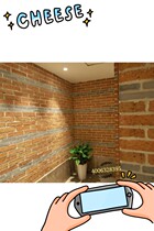 New red brick sliced red brick skin Antique brick Cultural brick Wind ancient brick Yangming brand exterior wall split brick