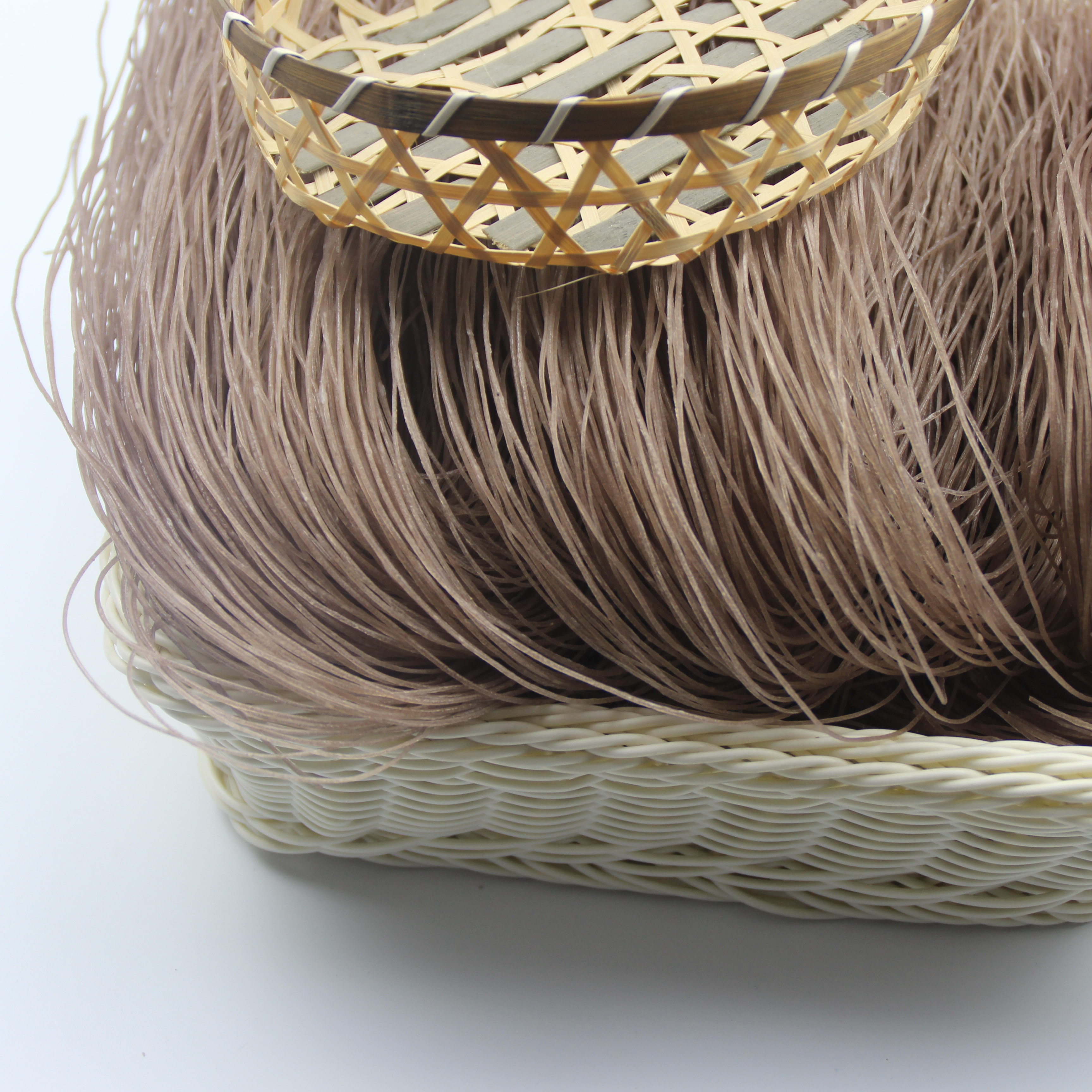 紫薯粉丝 纯天然 农家自制 无添加 火锅食材 酸辣粉专用250g