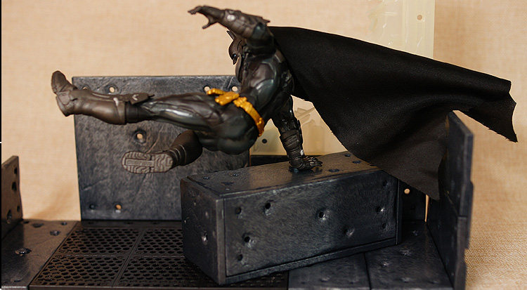 包邮正版盒装crazytoys蝙蝠侠景品手办模型场景可随意拼插diy组合_7折