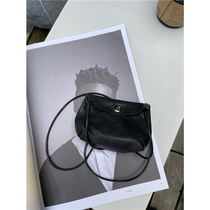 FTM $new black Yamamoto style vintage mens and womens cowhide mini wallet leather shoulder bag headset key bag