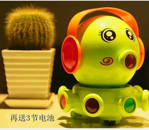 Naughty octopus 0298 electric octopus octopus can sing and rotate electric light toys