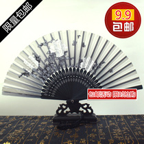 Fei fan folding fan Chinese style female fan classical folding fan female silk fan ancient silk Japanese folding gift fan