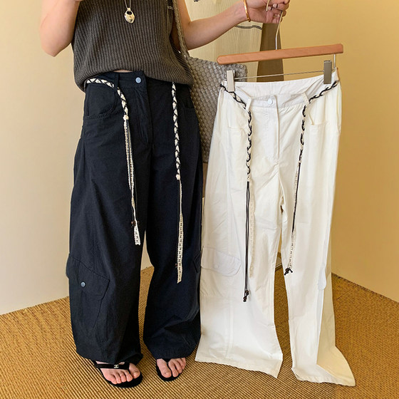 Drawstring mopping quick-drying work clothes wide-leg pants for women in Europe 2025 summer clothing new European products women's casual pants trendy
Drawstring mopping quick-drying work clothes wide-leg pants for women in Europe 2025 summer clothing new European products women's casual pants trendy