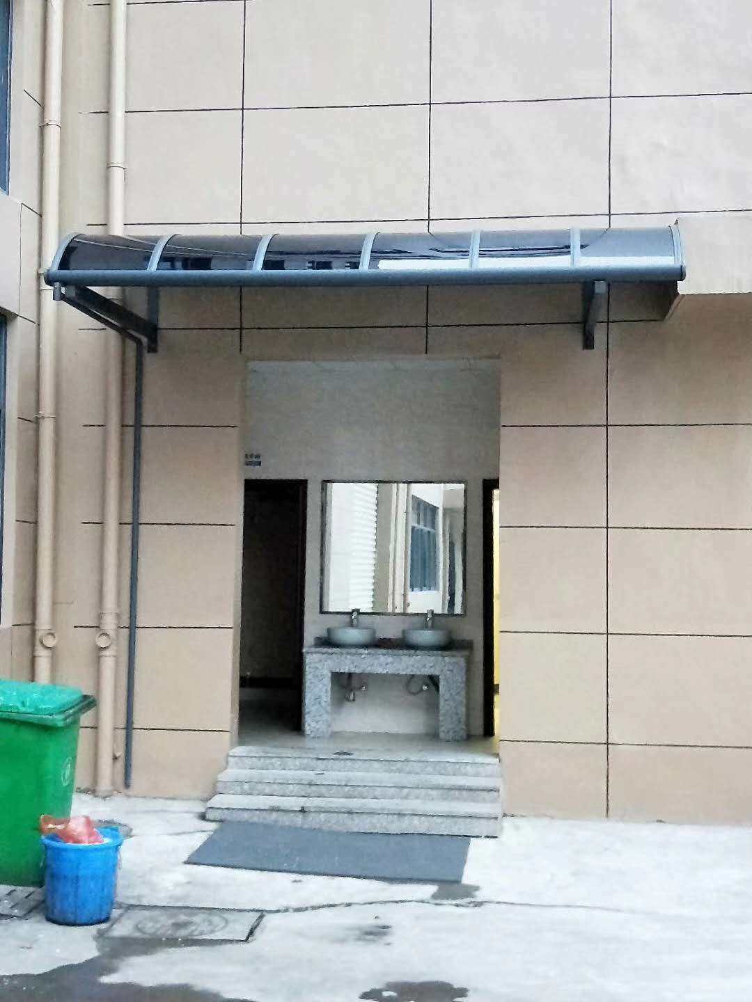 遮阳棚窗户阳台遮雨隔热家用无支架窗户雨搭铝合金透明阳光板雨棚