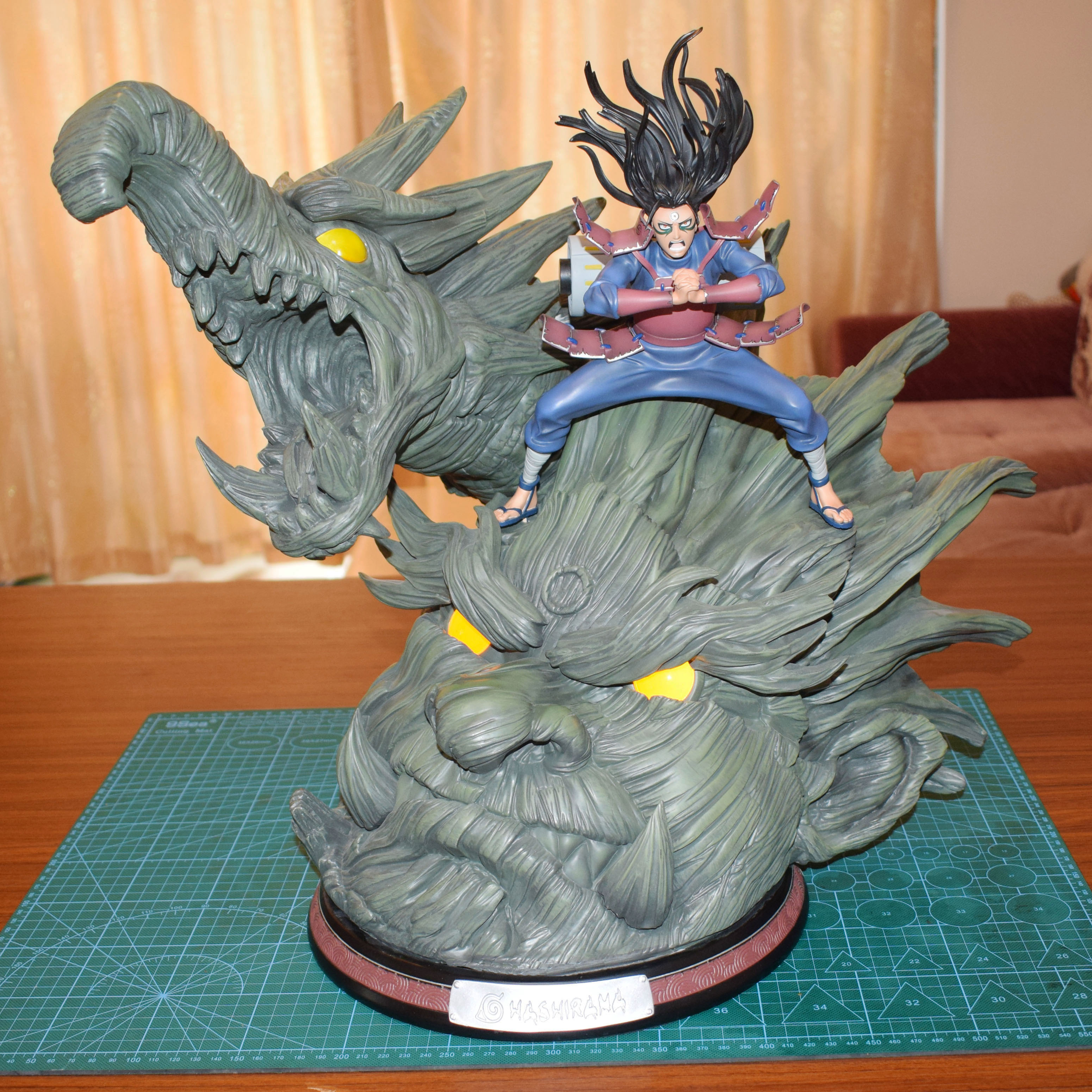 鸣丸屋t社 柱间初代火影忍者 hqs gk树脂手办雕像模型