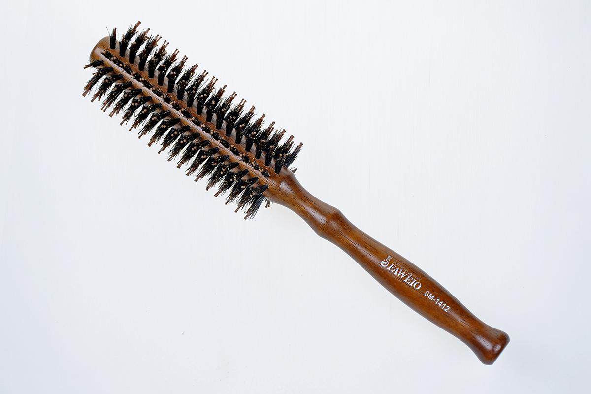 台湾发葳鹅 造型滚梳 sm-1412 红花梨木葫芦圆梳