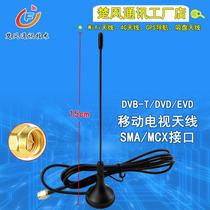 DVB-T TV antenna Portable DVD EVD dedicated antenna GSM sucker antenna SMA TV male head