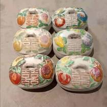 Folklore Old Objects Antique Ancient Play Porcelain Venger Times Soap Case Old Fashioned Old Stock Retro Collection Decorative Pendulum