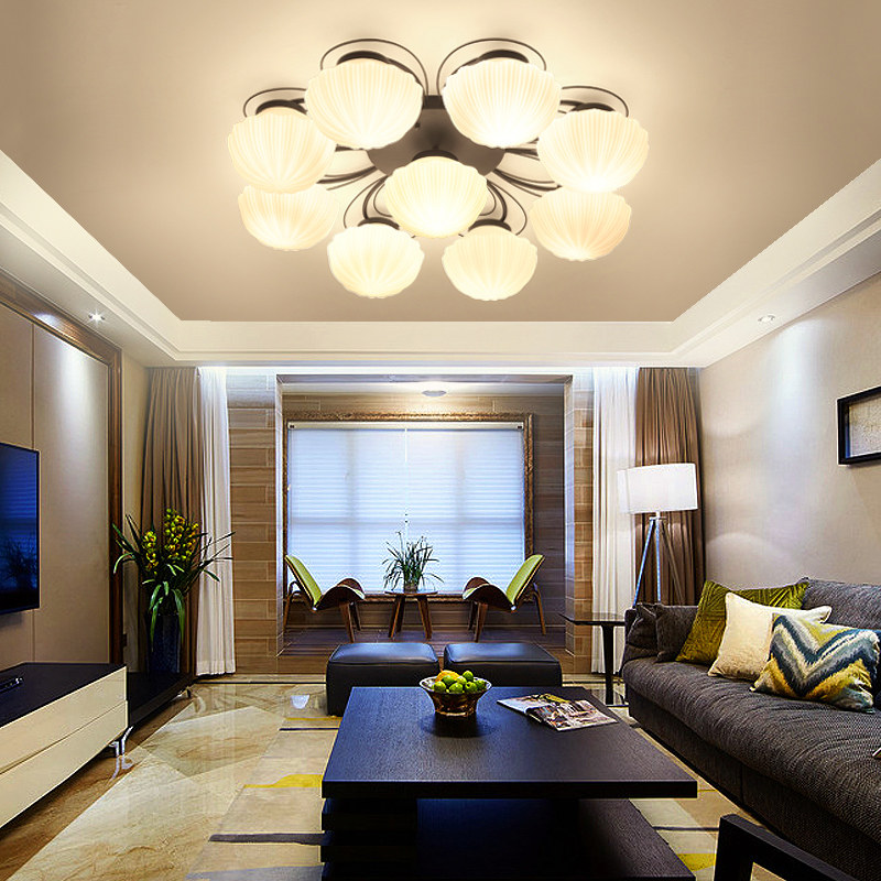 梦晶现代简约led吸顶灯008