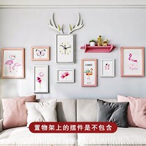 Creative living room dining room sofa background wall pendant corridor aisle wall decoration bedroom wall decoration