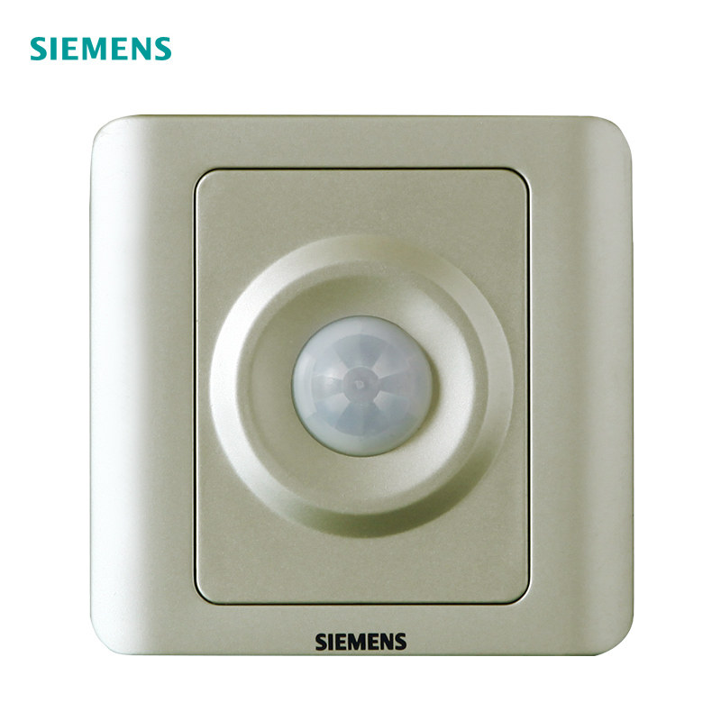 西门子声光控感应开关 远景金棕光感光控声控楼道智能延时开关2线