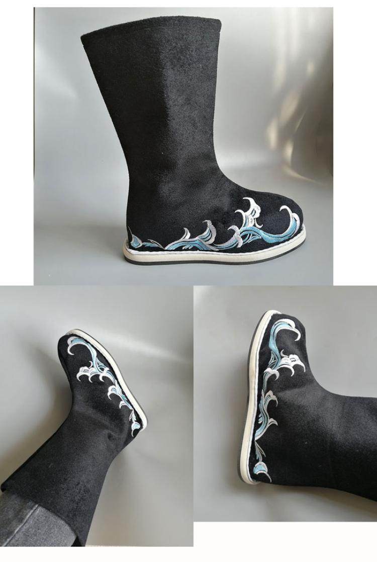 汉服鞋子男古风古装鞋子男古装靴子古风鞋男古代鞋子汉鞋汉服靴子