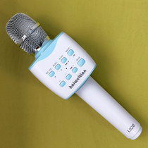 mobile phone bluetooth karaoke microphone usb charging wireless microphone speaker outdoor singing host children's gift