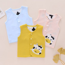 Baby Meiqi Children's Maljia Pure Cotton Wearing a Double Neonatal Vestant Men and Women Treasure