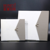 Wedding photo finishing into the book making photo album wedding photo book custom light luxury golden deer angle envelope