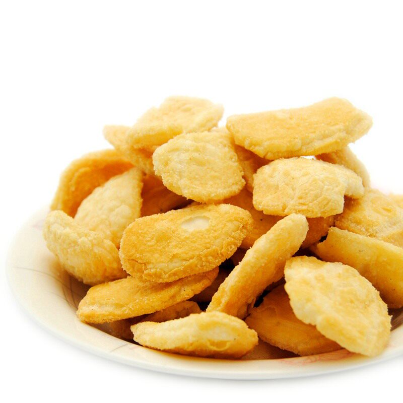 油炸年糕片 350g×2袋 诸暨特产 农家纯手工炸年糕胖 年糕干 包邮