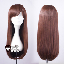 (Xiu Qin Jia _DVA Song Hana cosplay wig) Watchman pioneer ass brown red anime hair