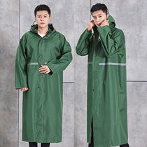 Raincoat Long length Body Waterproof and Anti-Rainstorm Electric Bottle Motor men and women Outdoor Protective Adult one-piece Single reflective raincoat