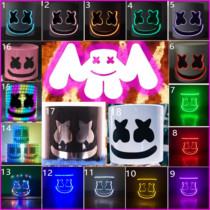 MarshMello tiesto helmet top 100 cotton candy DJ anti-droplet eye mask headgear music festival
