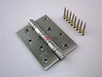 House door hinge 4-inch anechoic bearing 3mm thick stainless steel normal type hinge stainless steel hinge 2 sheet price