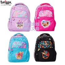 In Stock - Australian Smiggle Student Schoolbag Children's Backpack Cartoon Schoolbag Starting Gift