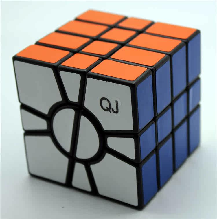 qj/奇积四层sq1魔方 sq1魔方 4阶异形魔方 奇积异形魔方