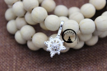 925 sterling silver beads counting card Falun hollow large card suitable for 10 to 15 huge rosary beads