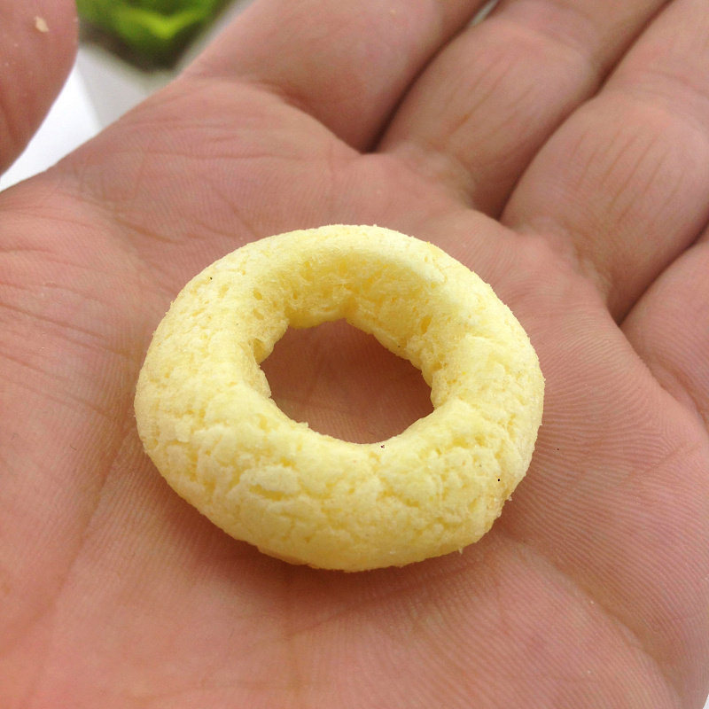 亲亲哈陆22克鸡味圈儿时的味道休闲零食正宗抚顺比客膨化食品包邮