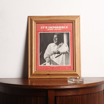 UK 70s Retro decoration painting vintage old poster painting vintage displays