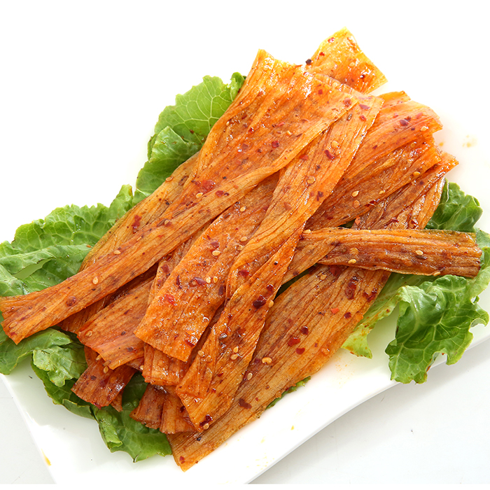 湘式挤压糕点原味素板筋麻辣条休闲零食面筋馋大嘴巴鸡筋62g包邮