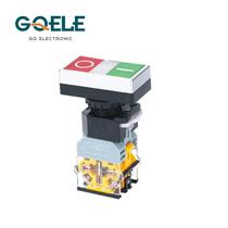 Takahashi push button switch GQELE LA115-B8-11RD Illuminated self-healing double button one normally open one normally closed