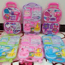 Childrens simulation House Doctor toy medicine box baby stethoscope injection medical kit boy girl