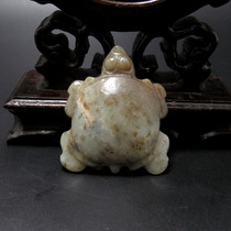 Bao Lao Fidelity high ancient jade Old jade Xinglongwa Culture Hemo jade Turtle pendant longevity turtle Meiqin Hetian Jade pendant